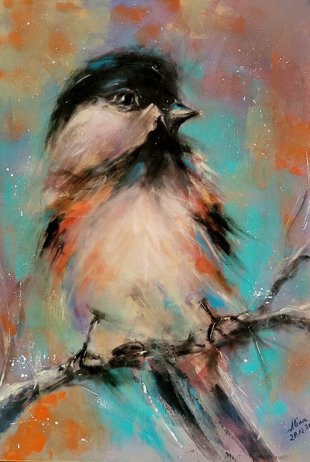 ArteDiAlina.com painting: Looking for the summer